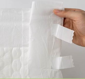 Pañales para adultos con cinta adhesiva desechables unisex OEM personalizados de Japón y Corea 4