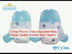 Precio barato en China Bebé desechable Nappy Actualización Pañales para bebés Econoic