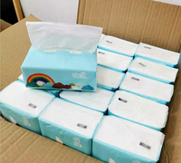 Papel de logotipo personalizado 2 capas 3 capas Servilletas faciales 1000 hojas Papel de tejido 800 hojas