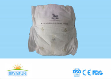 Embroidered Disposable Baby Diapers , Newborn Disposable Nappies Eco Friendly
