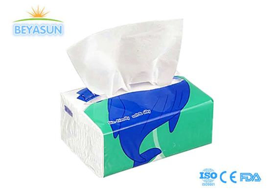Papel de tejido facial 100% de madera virgen para el hogar