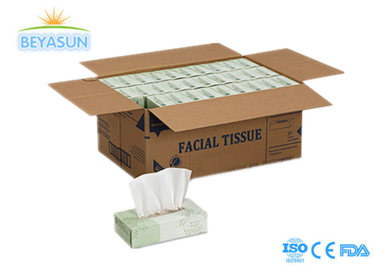 Papel de tejido facial en relieve ultrablandos 1/2/3Ply virgen de pulpa impresa estándar en caja