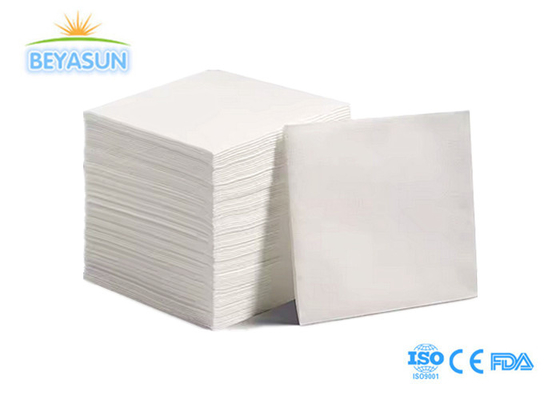 Papel impreso de color sólido desechable de calidad alimentaria Servilletas 1/4 Doble para la cena Papel de tejido