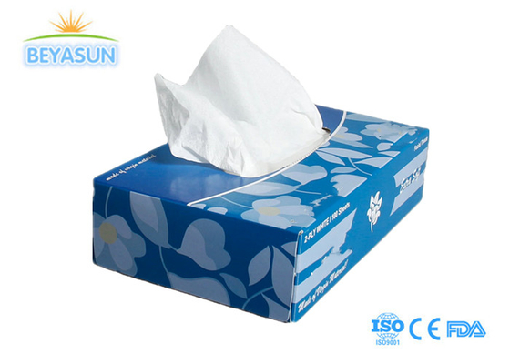 2 capas 3 capas Papel facial tejido blando Rectángulo promocional Cubo caja tejido facial