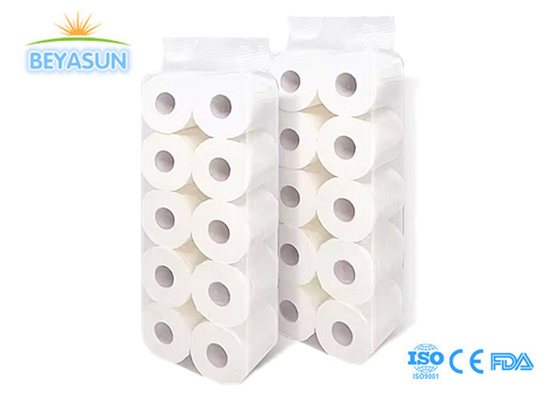 Envase individual de 10 rollos de papel Papel higiénico de papel higiénico suave en línea