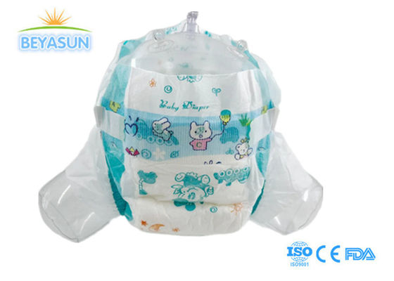 Prevención de fugas 3D Pañal de bebé desechable para 16-18 libras Alta absorción y suavidad
