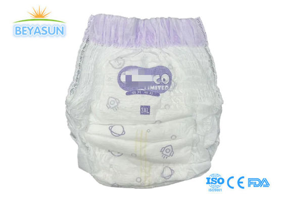 Cinturón de burbujas bebé fabricante OEM cinta durante la noche pantalones de pañales desechables para bebés con película transpirable