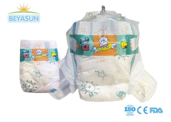Pañales desechables para bebés al por mayor con impresión, cómodos, transpirables y súper suaves