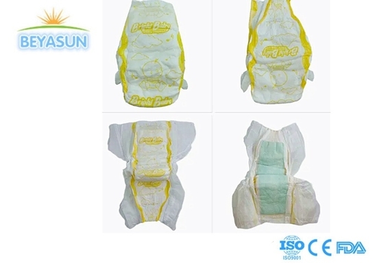 Pañal de bebé seco desechable XL XXL Tamaño suave Respirable A prueba de fugas Impresión Super lindo Plano