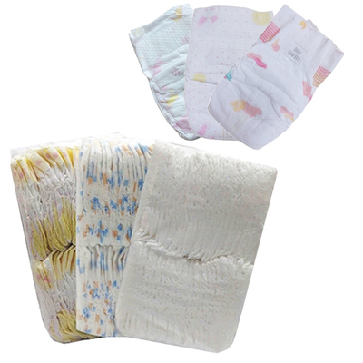Pañales disponibles del bebé de la alta absorción que exportan a Serrie Leone Baby Nappy