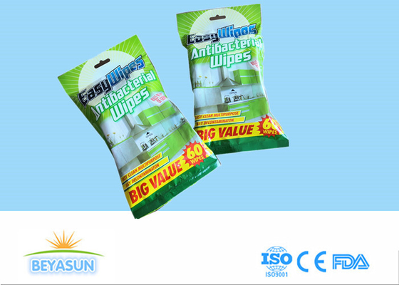 Limpieza de acero inoxidable disponible de la estufa del tejido mojado no tejido de la cocina de la microfibra