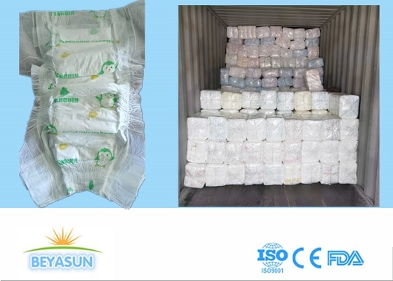 Exportación estupenda del negocio al pañal ultra fino grado B del bebé de Haití y de Dominica